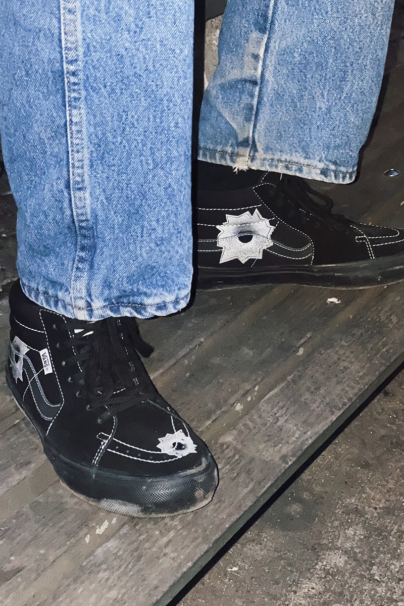 Tenis vans supreme outlet